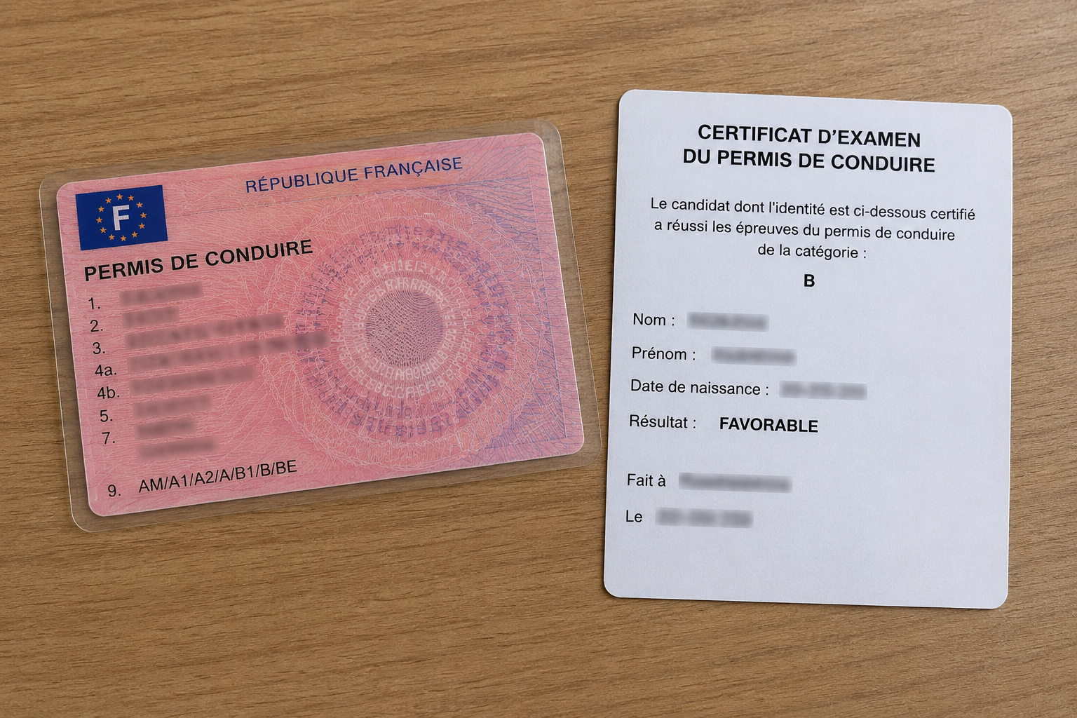 Permis Provisoire (Récépissé)